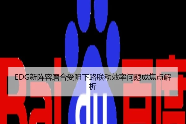 EDG新阵容磨合受阻下路联动效率问题成焦点解析