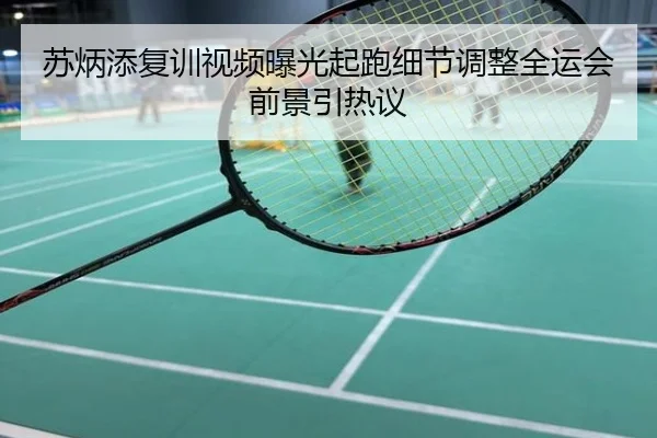 苏炳添复训视频曝光起跑细节调整全运会前景引热议